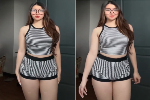Clip sex TikTok vũ đạo nóng bỏng vòng eo thon gọn 