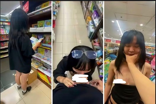 Cô gái quyến rũ trong kho sách cấm
