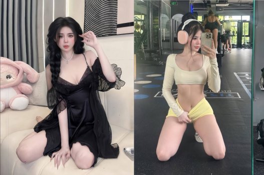 Tuoi68 em mê tập gym sữa tươi làm sugar baby